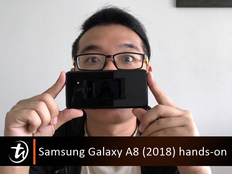 Samsung Galaxy A8 (2018) hands-on video + water test