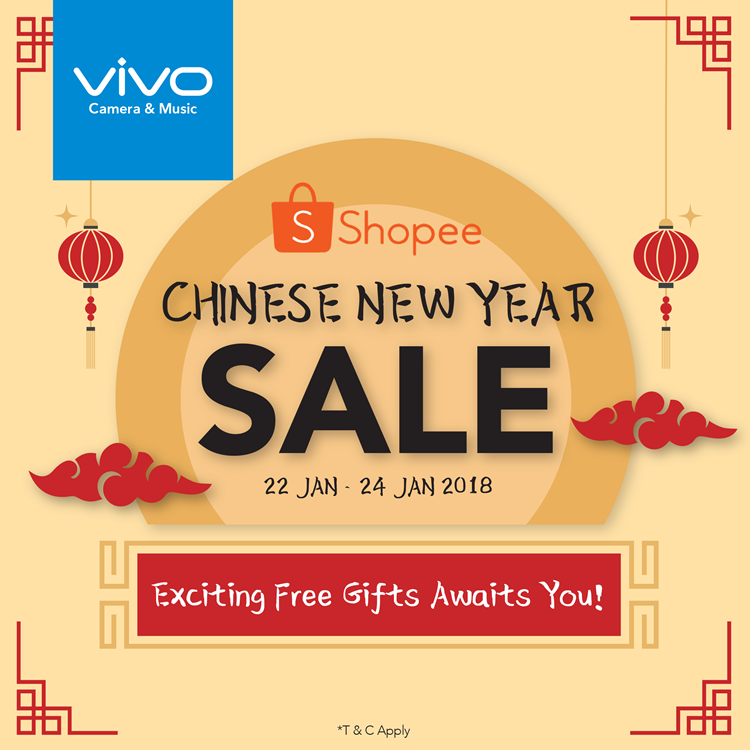 vivo Malaysia to giveaway exclusive deals & gifts for every online purchase of vivo smartphone starting from 22 January 2018