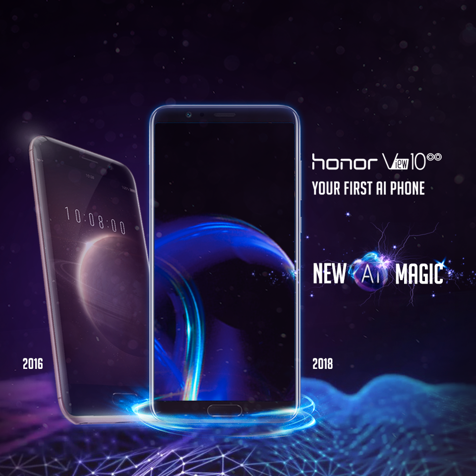 honor View10 pre-order starts on 8 January 2018 for RM2099 + exclusive gift set worth RM699