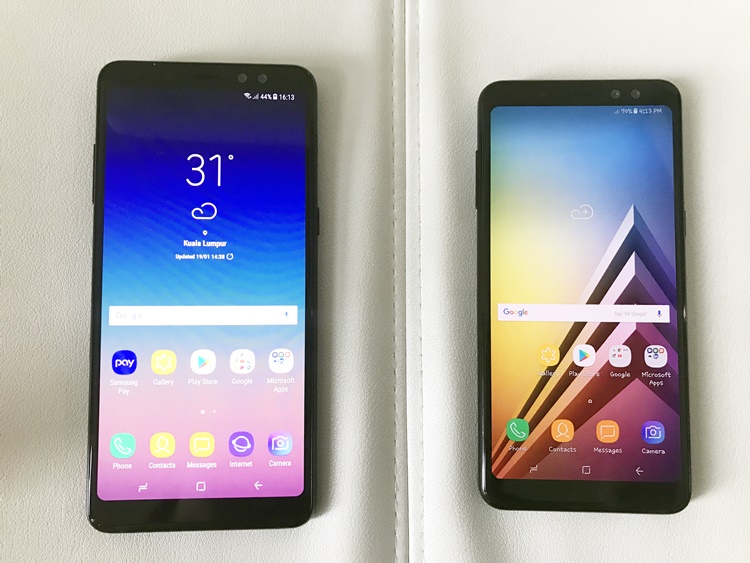 Samsung Galaxy A8 2018 And A8 2018 Review A Set Of Good Premium Samsung Selfie Smartphones 9536