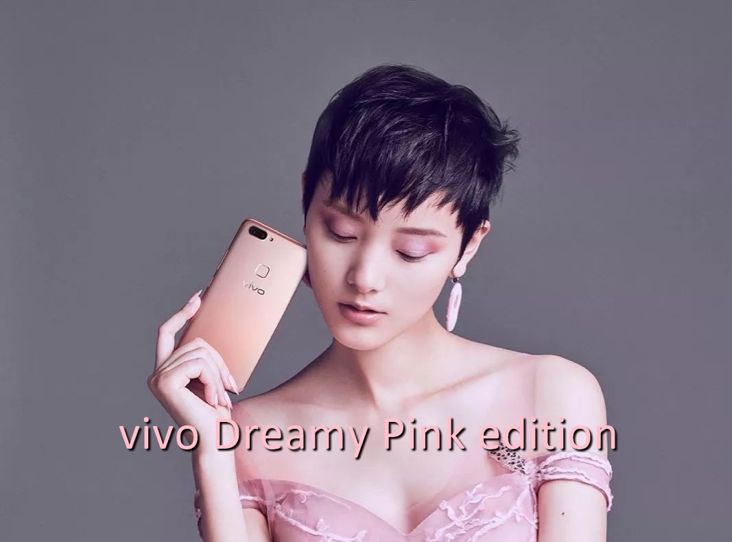 vivo shows off a new X20 Dreamy Pink edition