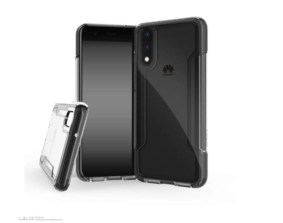 New Huawei P11 (or P20) casing render image appears online, shows triple camera sensor cutout