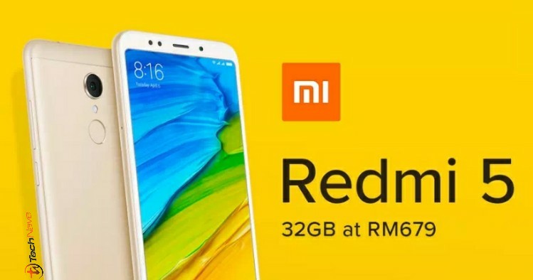 3GB RAM + 32GB storage Xiaomi Redmi 5 and Redmi 5 Plus are now sporting 18:9 displays for RM679 and RM749 [Update] 2GB RAM & 4GB RAM versions coming on Friday