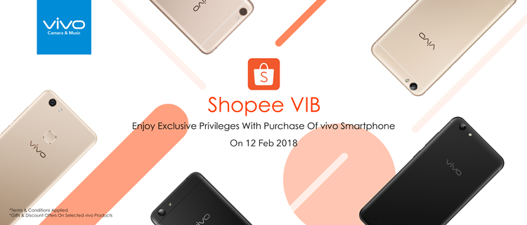 vivo Y66 and Y55s price drop to RM555 on Shopee's Very Important Brand (VIB) event