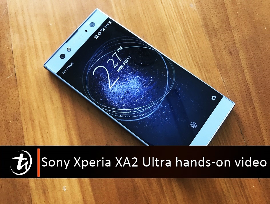 Sony Xperia XA2 Ultra hands-on video