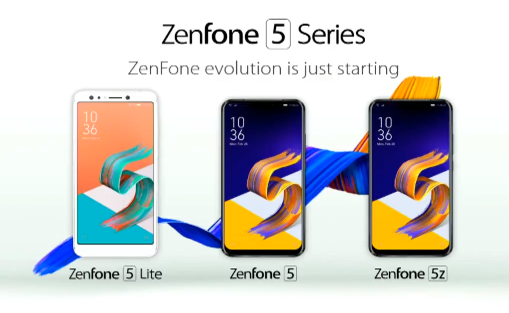 MWC 2018: ASUS ZenFone 5, 5Z & 5 Lite officially announced with Fullview notch display, Snapdragon 845, AI and more