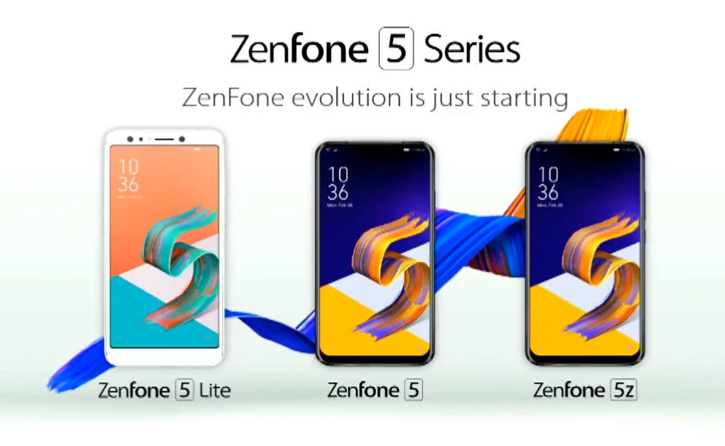 Mwc 18 Asus Zenfone 5 5z 5 Lite Officially Announced With Fullview Notch Display Snapdragon 845 Ai And More Technave