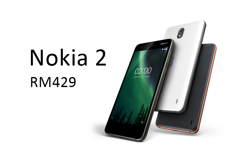Budget-friendly Nokia 2 with 4100mAh battery released in Malaysia for RM429