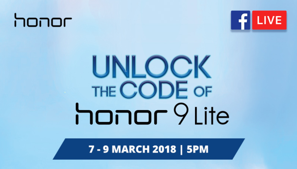 Unlock the code of honor 9 Lite and stand a chance to win one