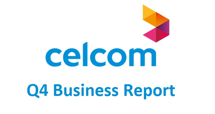 Celcom presents Q4 Business report - ending 2017 strongly with a total revenue of RM1.777 billion