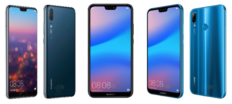 Huawei P20, P20 lite and P20 Pro leak again with full colours and more tech specs?