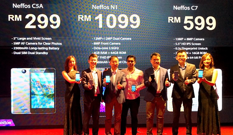 12MP + 12MP dual rear camera Neffos N1 officially launched for RM1099 along with RM599 Neffos C7