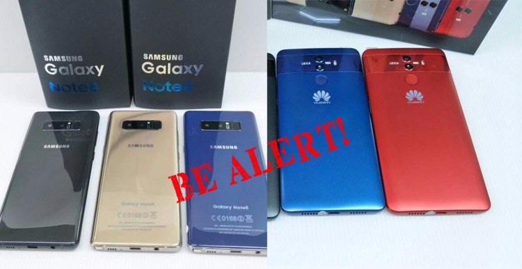 RM379 for Huawei Mate 10 Pro and RM509 for Samsung Galaxy Note 8!? Be Alert!