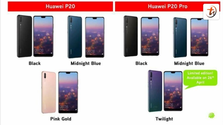 Huawei P20 Pro coming to Malaysia in Twilight on 26 April ...