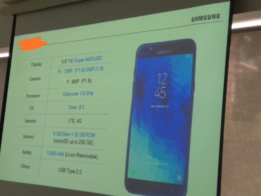 Samsung Galaxy J7 Duo tech specs appear in latest leak,
