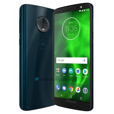 Renders and tech specs of the Moto G6, G6 Play and G6 Plus appear ahead ...