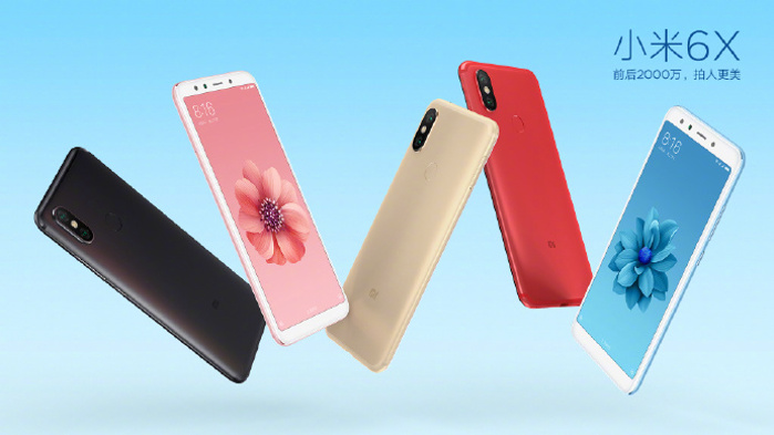 Xiaomi Mi 6X will be available in 5 different colours according to recent leak