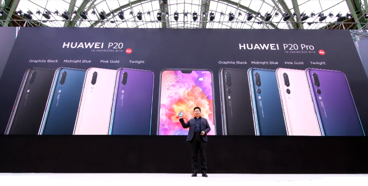 Huawei P20 Series hit  RMB100 million (~RM61.8 million) in sales in less than 10 seconds