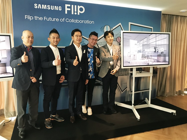Samsung Flip - The Workplace of the Future is here in Malaysia now for RM12,999