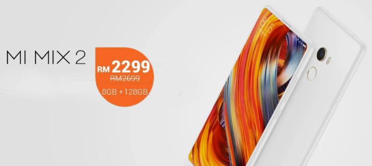You can now get the 8GB RAM Xiaomi Mi Mix 2 for RM400 less