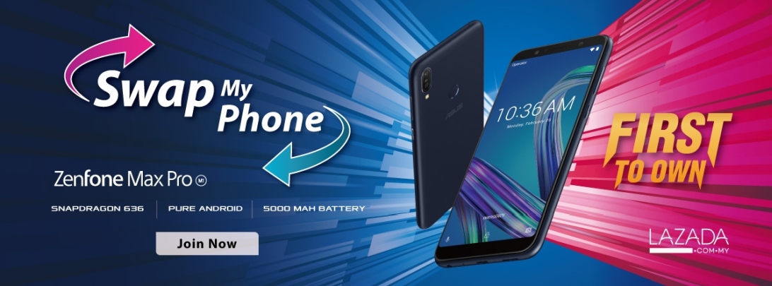 'Swap Your Phone' with ASUS Malaysia to win a free ZenFone Max Pro M1