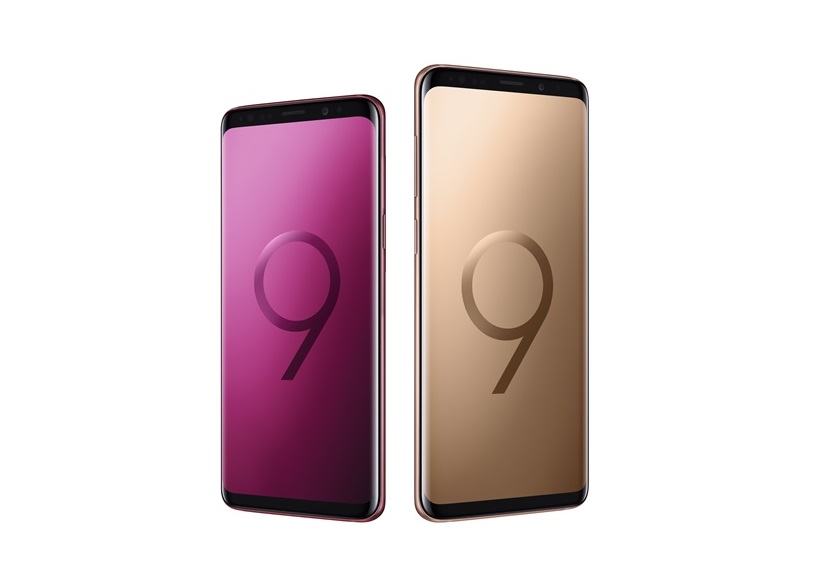 Samsung announces new Sunrise Gold and Burgundy Red Galaxy S9 series edition