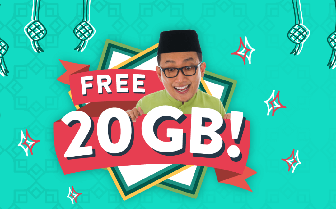 New users can claim free 20GB of Internet data for signing up Yoodo's Ramadan Booster package