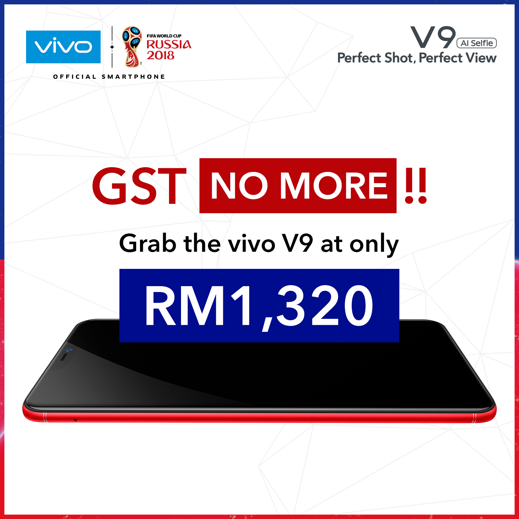 vivo V9 to be on sale for RM1320 starting from 19 May 2018