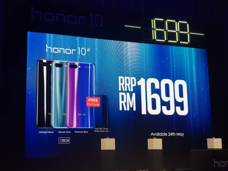 honor 10 slated for RM1699 officially with flagship specs, AI Camera and more