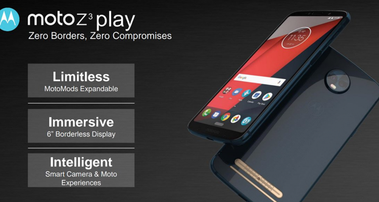 Moto Z3 Play internal documents leaked detailing tech specs and features