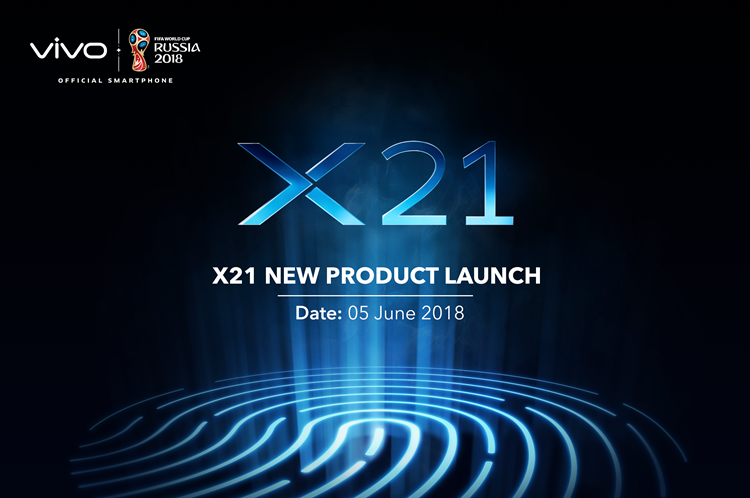 vivo X21 is coming to Malaysia on 5 June 2018
