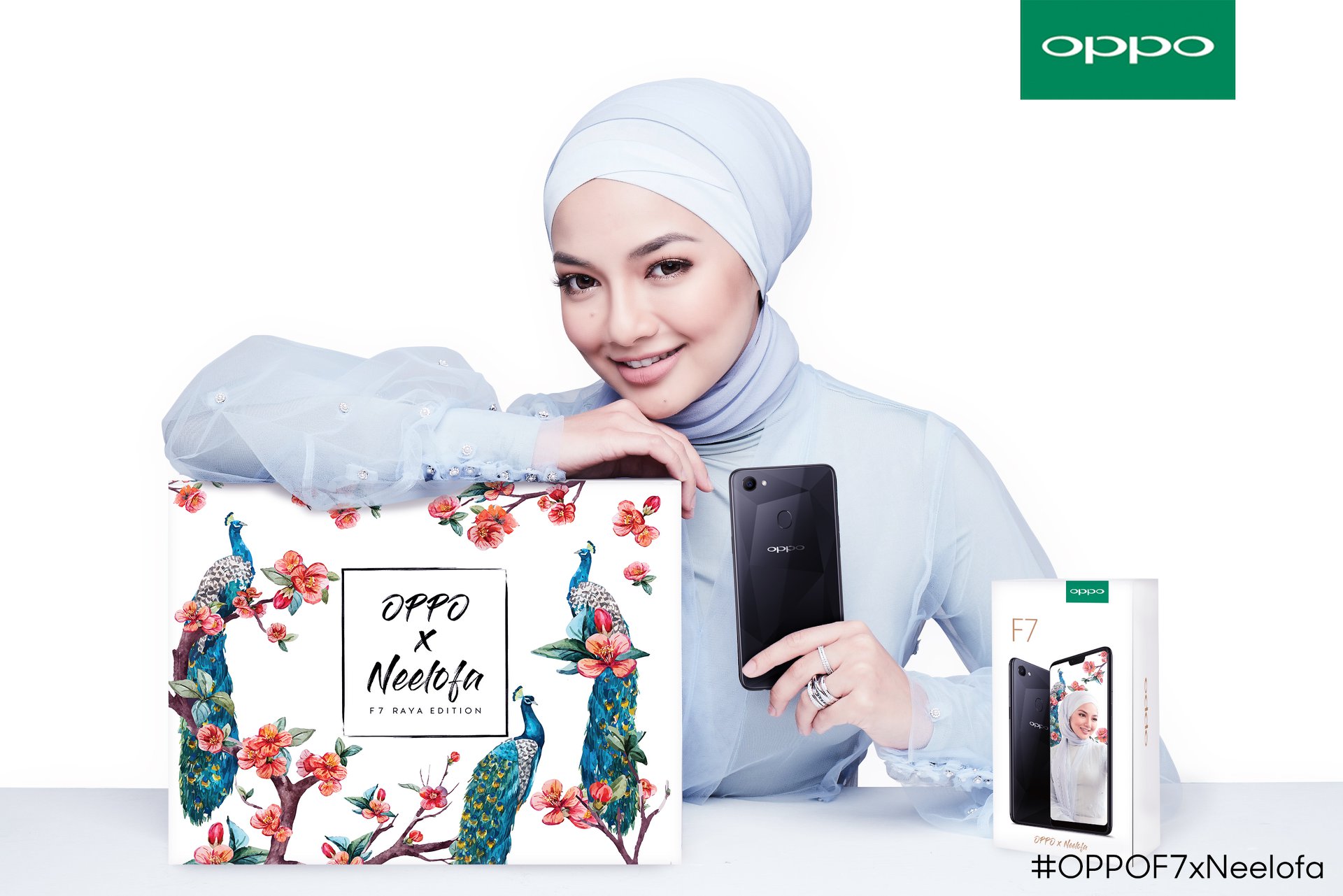 OPPO F7 x Neelofa edition pre-order coming soon on 1 June 2018 for RM1399