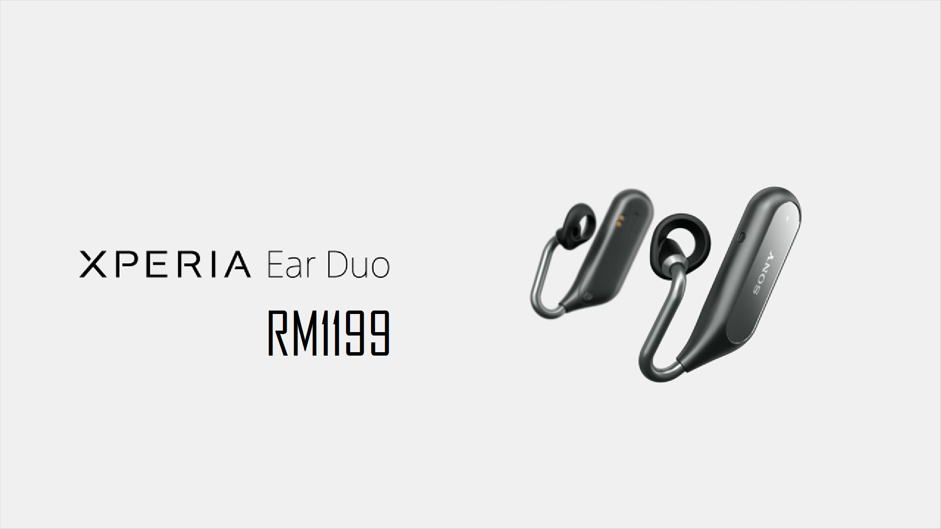Sony Xperia Ear Duo with Dual Listening technology coming to Malaysia on 4 June 2018 for RM1199