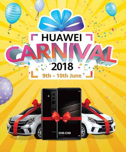Huawei Malaysia racked up a sell-out growth of 93% from their carnival weekend