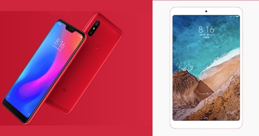 Xiaomi Redmi 6 Pro and Mi Pad 4 are now official carrying mid-range tier specs, up to 4000mAh battery, dual rear camera and more from ~RM615