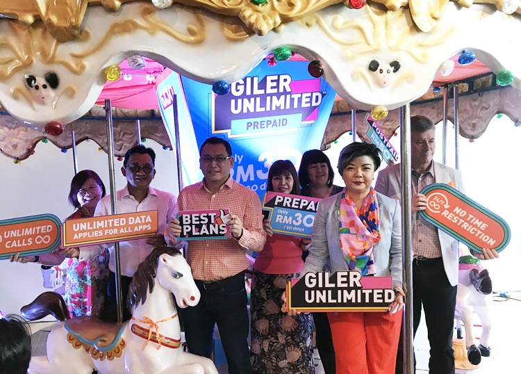 U Mobile announced new Giler plans for postpaid and prepaid with unlimited data usage and calls from RM30