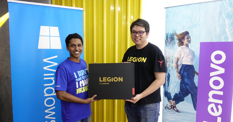 Lenovo held their first "Be A Legend" 1v1 tournament with a prize pool of RM10000 in products