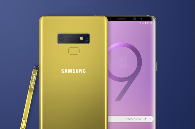 Is Samsung making a new yellow-blue Galaxy Note 9 model?