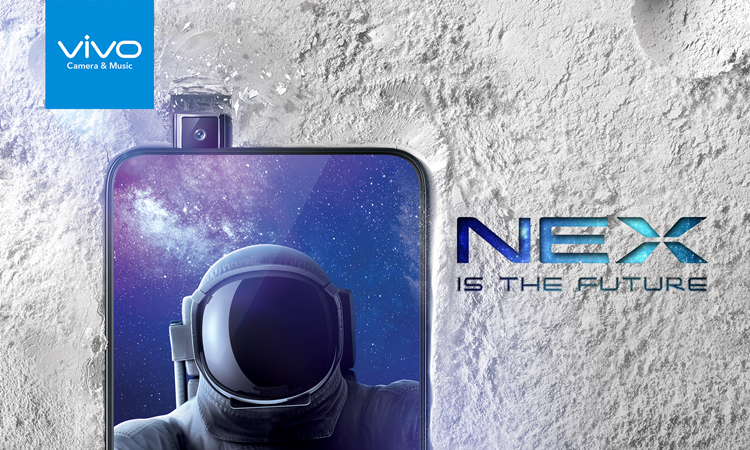 vivo NEX smartphone for Malaysia is coming with an 8MP pop-up camera