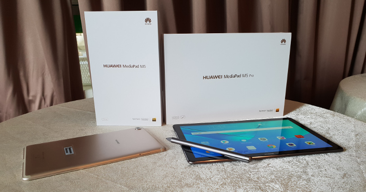 Huawei launches the MediaPad M5 series with a starting price of RM1499 and RM1899 for the Pro variant