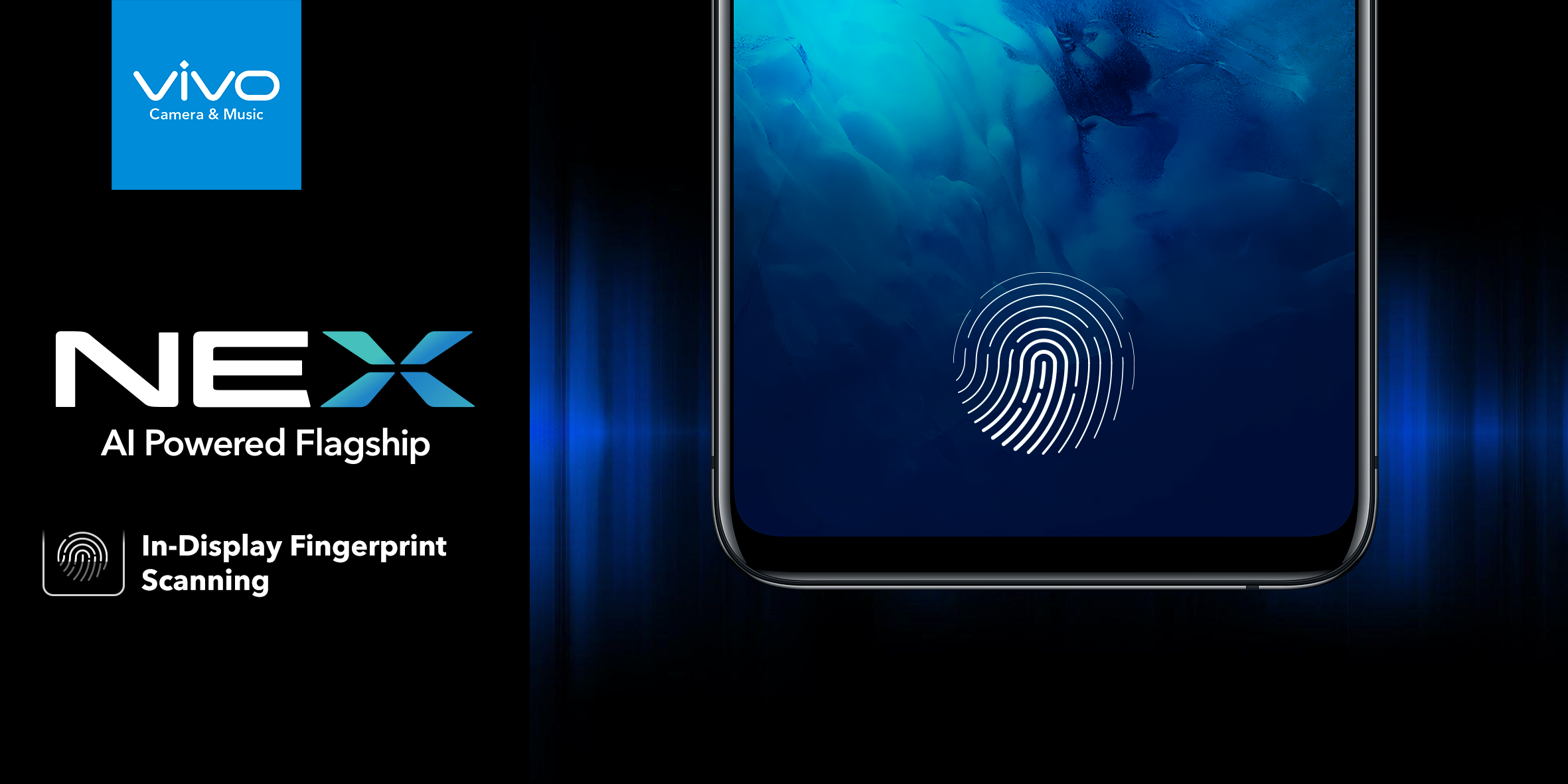 vivo NEX's in-display fingerprint sensor is apparently the 3rd generation already