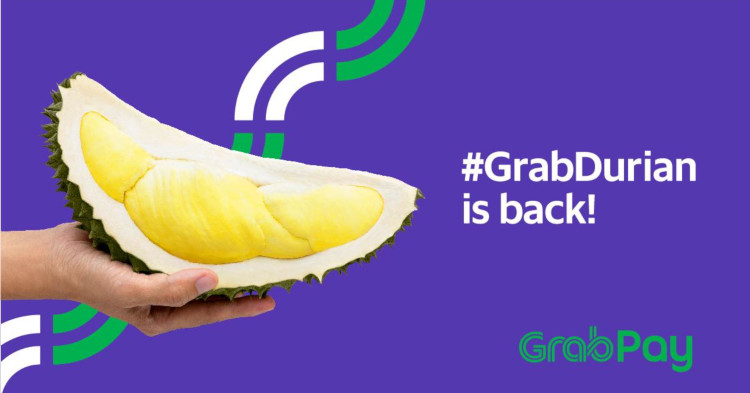 Get RM15 off your durian bill with #GrabDurian