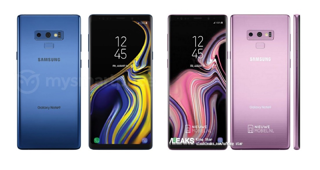Deep Sea Blue, 4000mAh battery and wireless charging confirmed for Samsung Galaxy Note 9