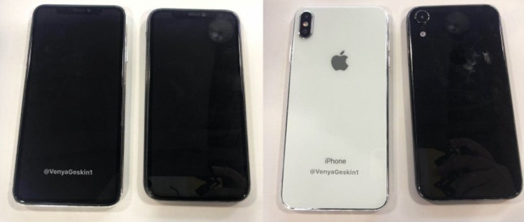 iPhone dummies leaked online showcasing the design of the upcoming iPhones