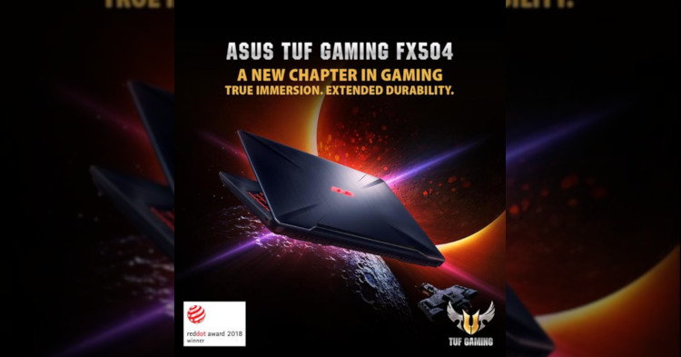 ASUS announced the ASUS TUF Gaming FX504 starting from RM3149
