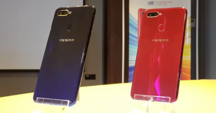 OPPO gave us an opportunity to have a look at the OPPO F9 in person