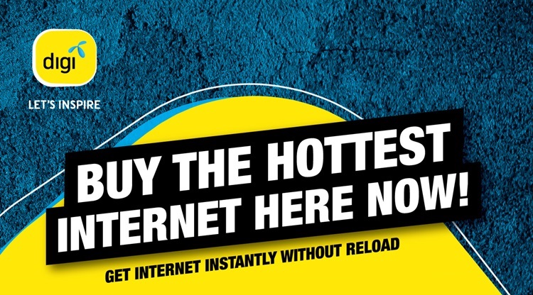 New Digi Prepaid Internet Reload offers Malaysians quick Internet access from just RM3