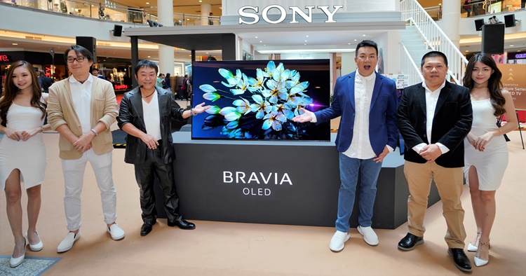 Sony Malaysia launches BRAVIA OLED A9F TV with 4K HDR, Voice Search feature and more at Sony Expo 2018 starting from RM14,999