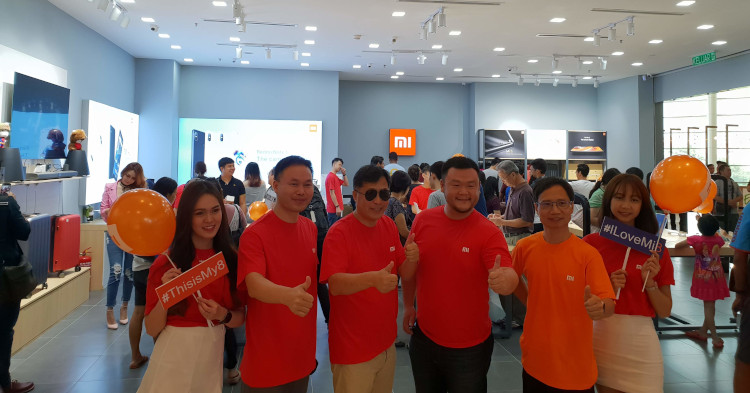 Xiaomi Mi 8 officially had an in-store launch at IOI City Mall