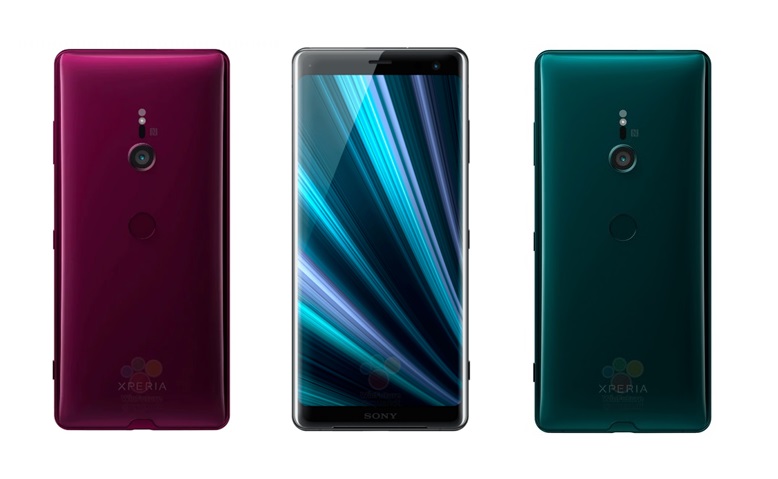 Official Sony Xperia XZ3 images released with new colour additions + some tech-specs